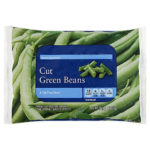 Substitute frozen green beans for a part of your dog's meal.