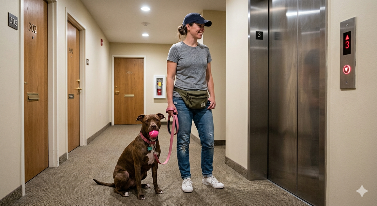 Dog Training for Elevators: Navigating Choke Points in Apartments